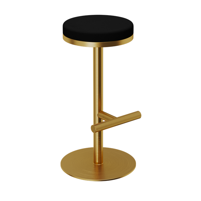 Aura Stool Gold